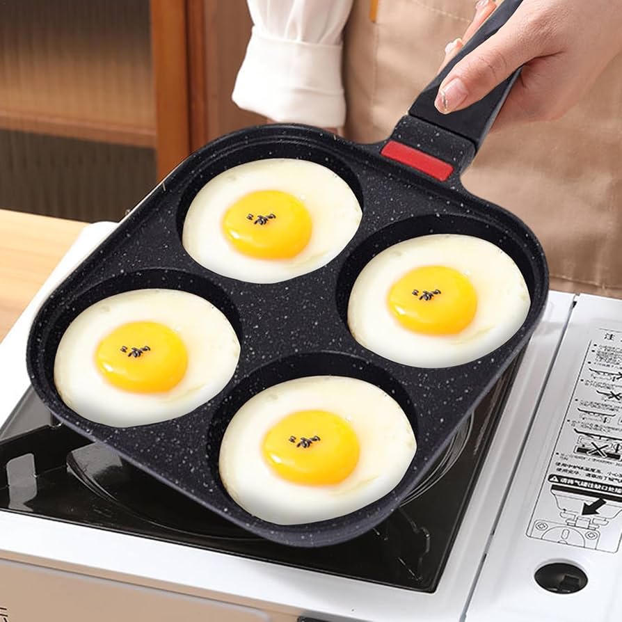 【未使用品】HYS Egg Cooker | 目玉焼き器 6種類の目玉焼きが自動完成！「HYS Egg Cooker」 | K8-TRADING